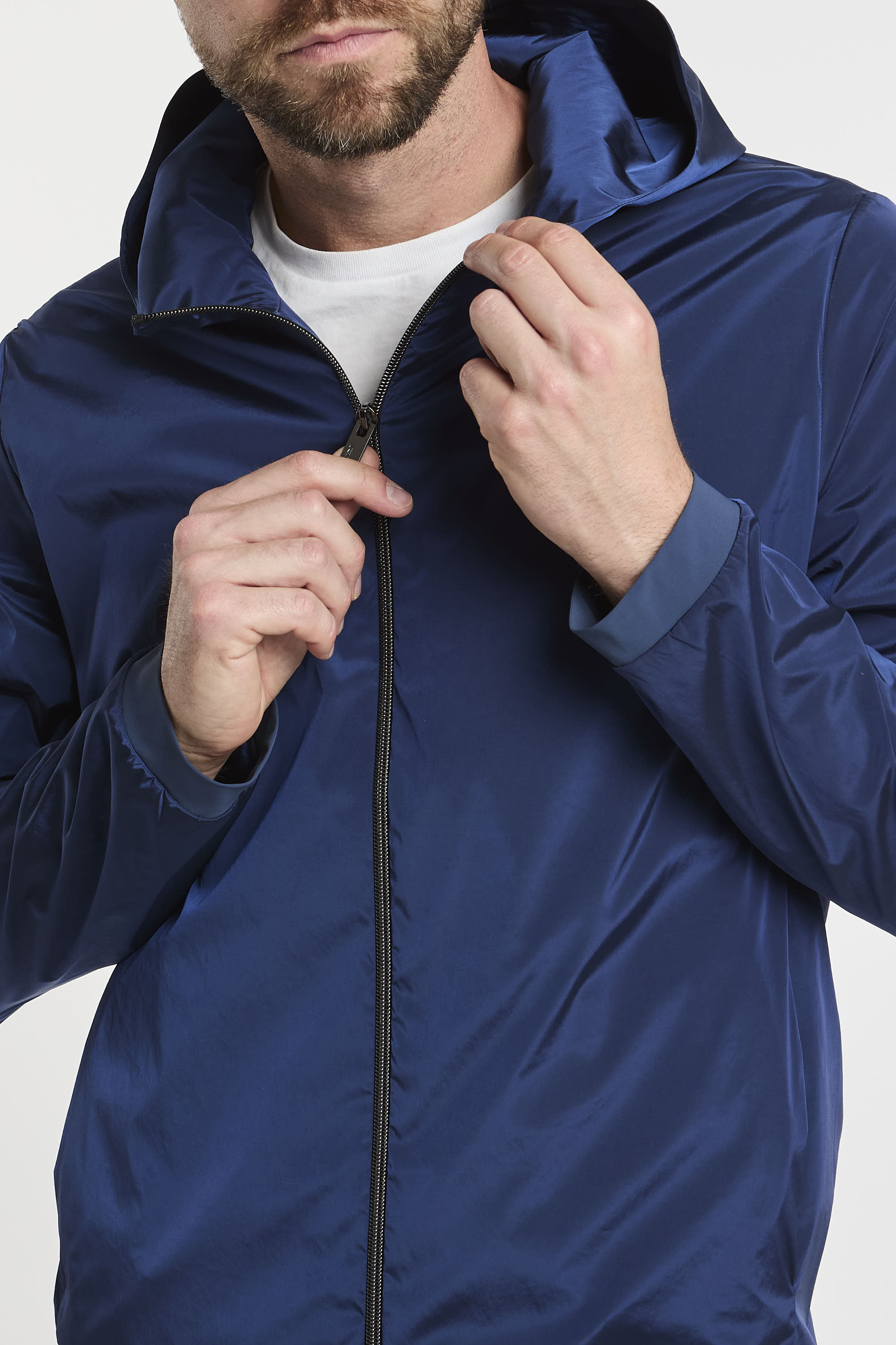 RRD Hyper Hood Zip Jacket Polyamide/Elastane Blue-7