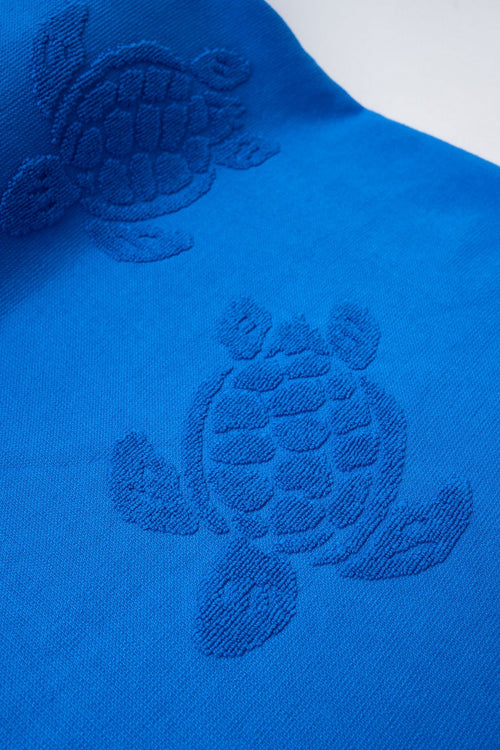 Vilebrequin Blue Cotton Beach Towel-2