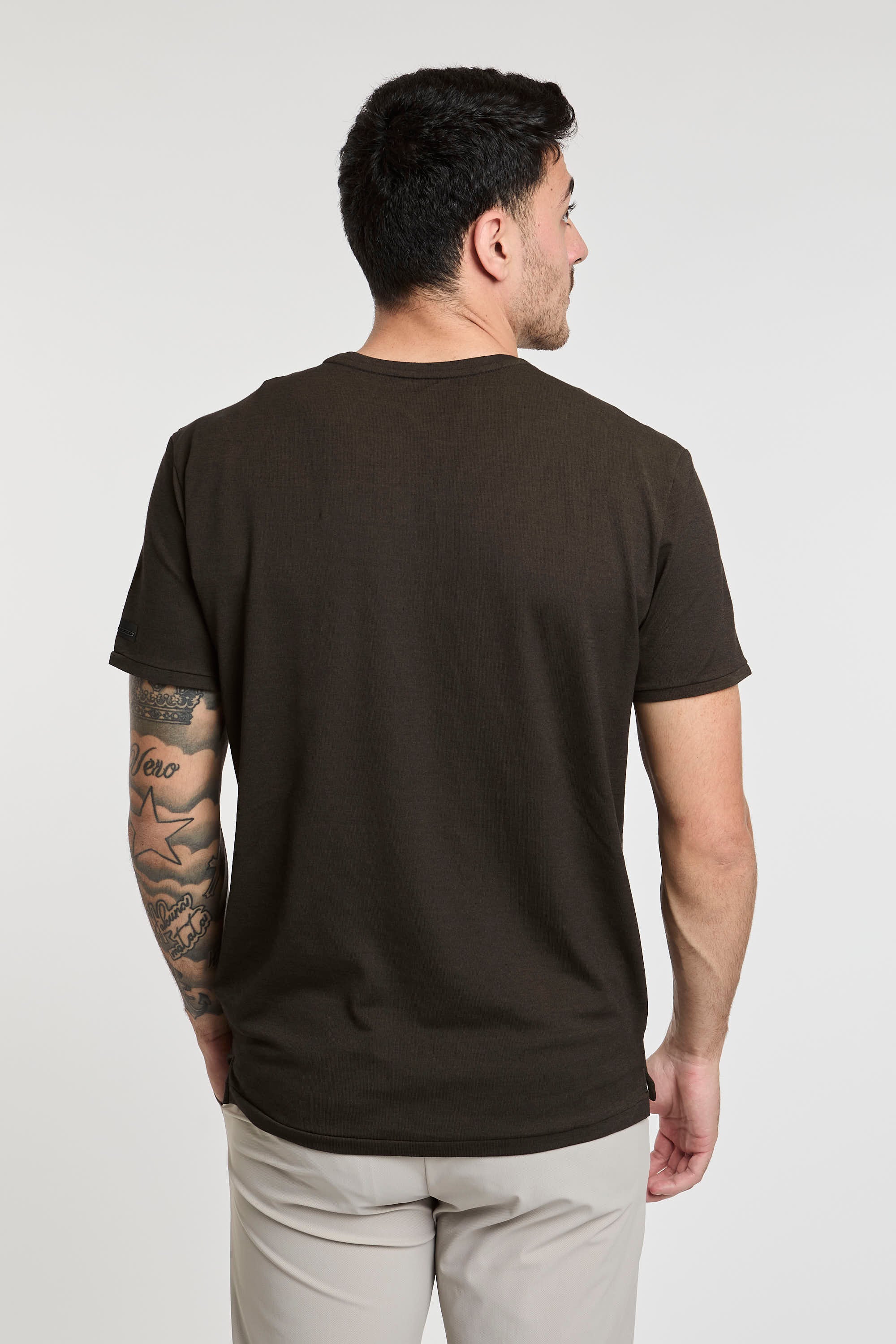 RRD T-shirt Doticon Cotton/Polyamide/Elastane Green-5