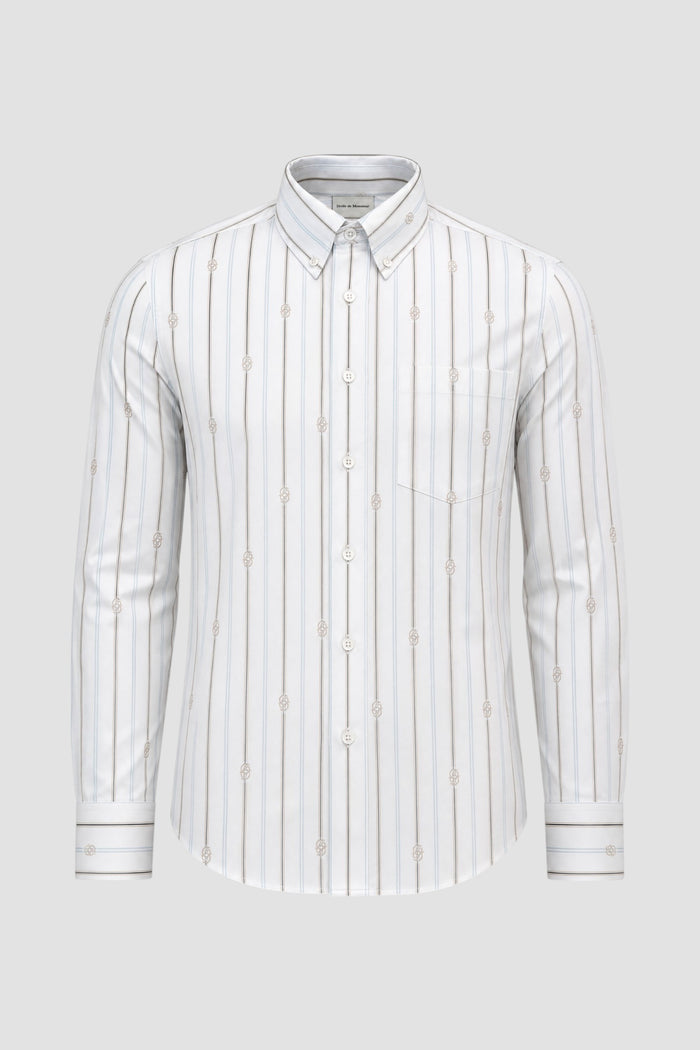 camicia-a-righe-con-monogramma-1