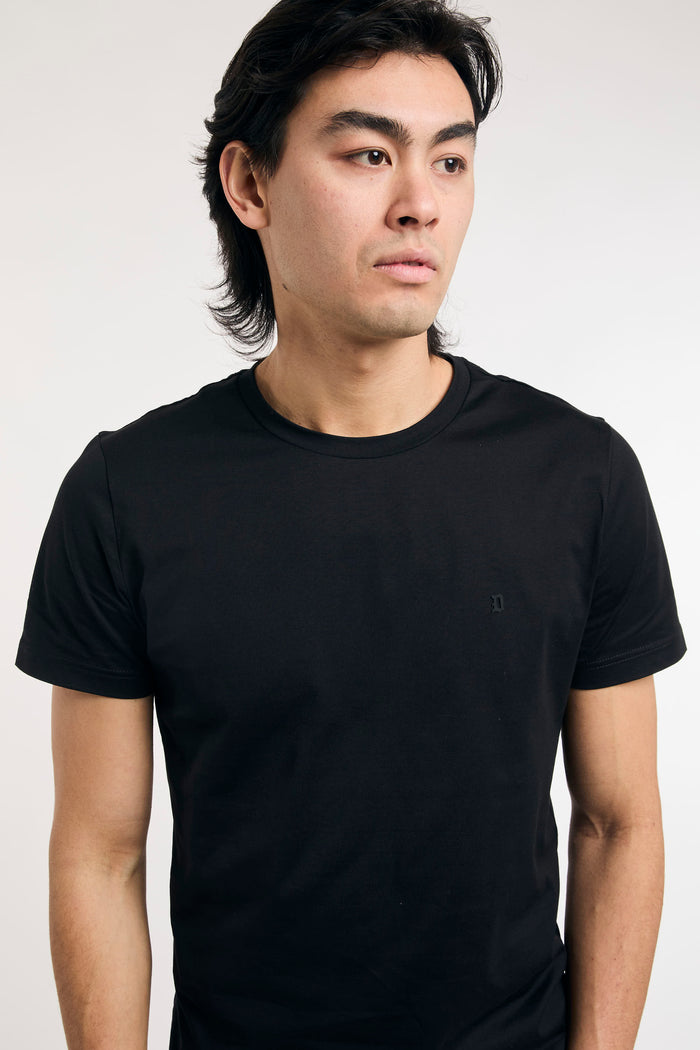 t-shirt-dondup-baumwolle-schwarz-1
