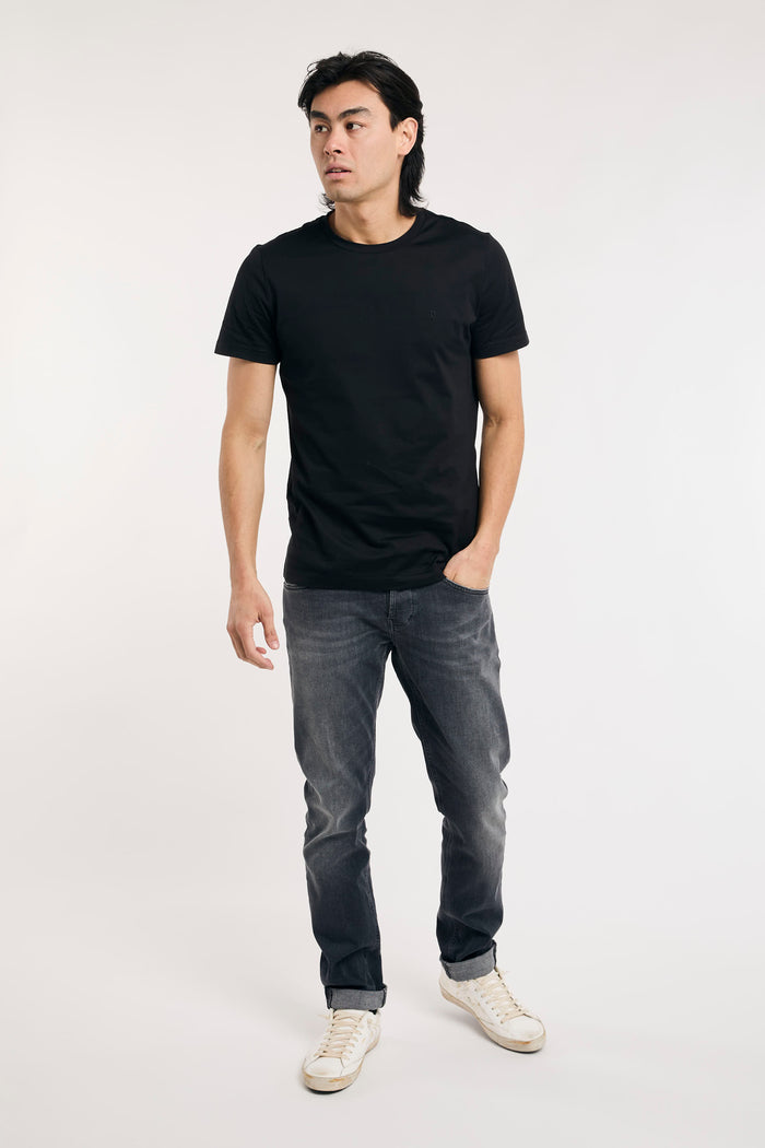 t-shirt-dondup-baumwolle-schwarz-2