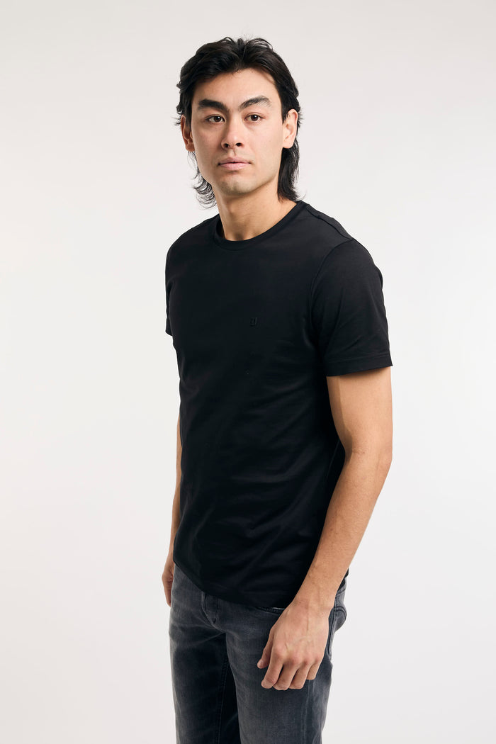 t-shirt-dondup-baumwolle-schwarz-3