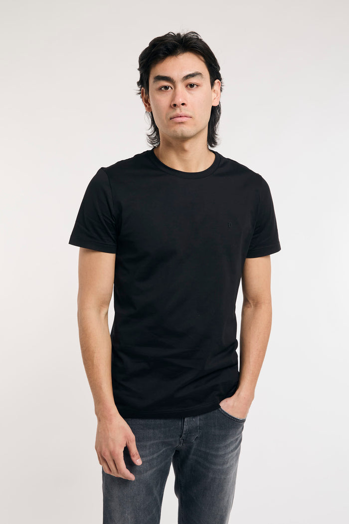 t-shirt-dondup-baumwolle-schwarz-5