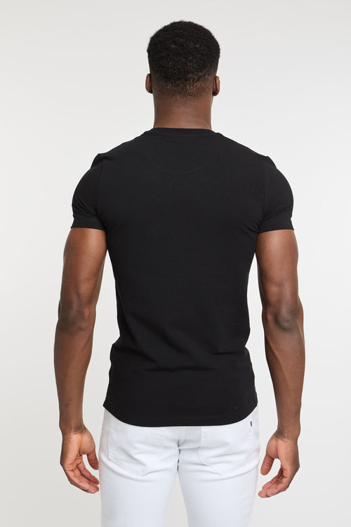 Dondup T-shirt Cotton/Elastane Black-2