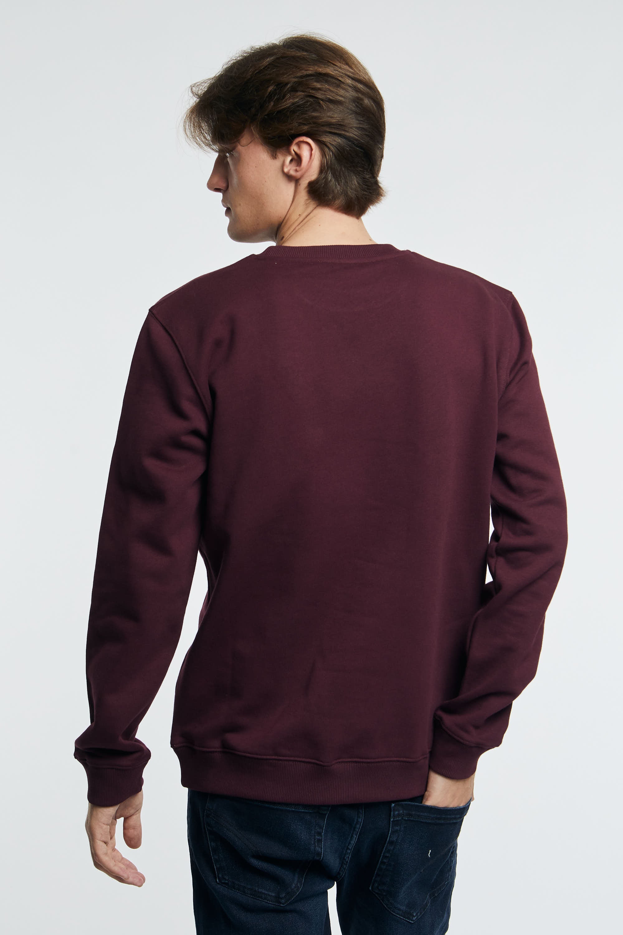 Sweatshirt with embroidered logo-5