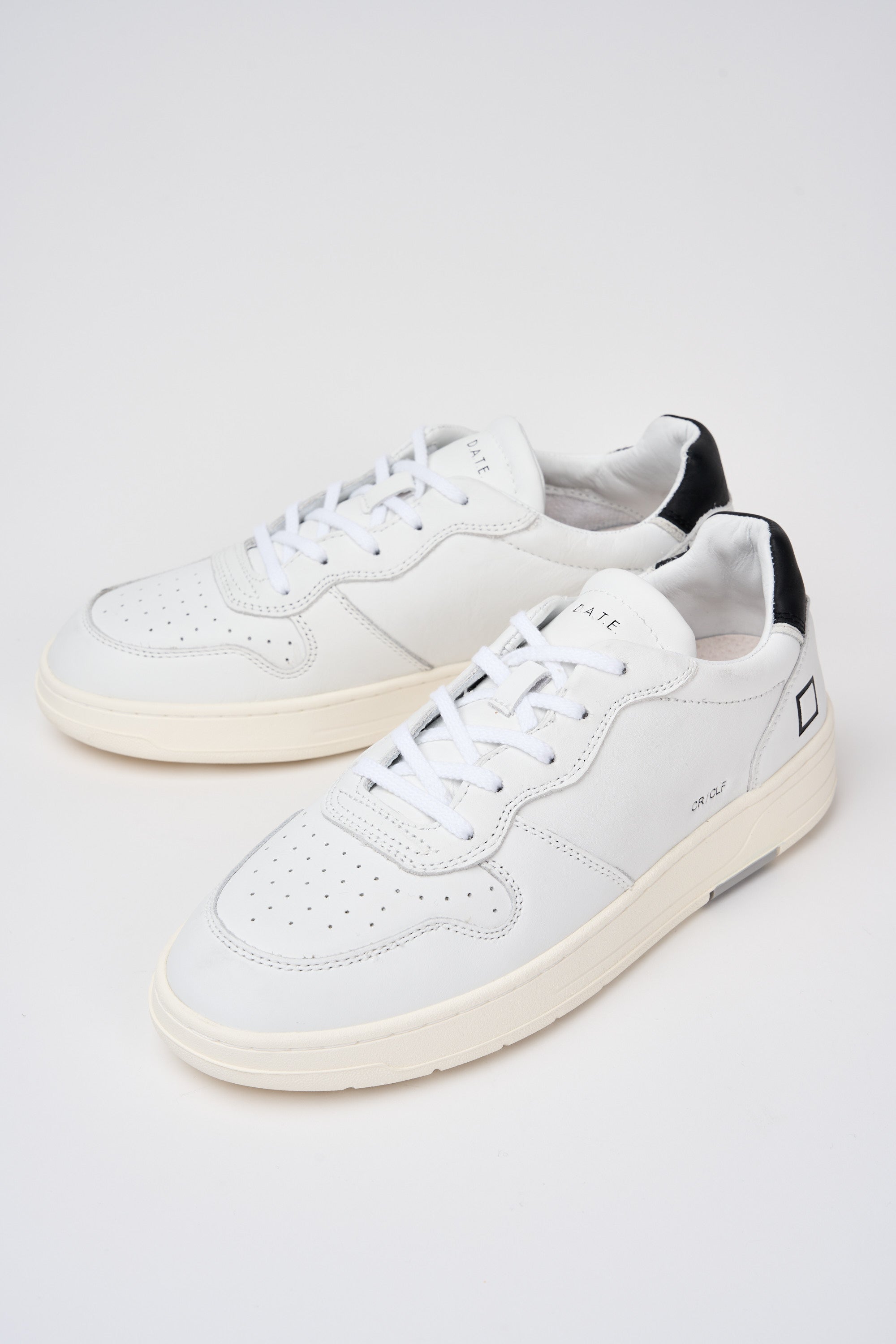 D.A.T.E. Sneaker Court Leather White/Black-7