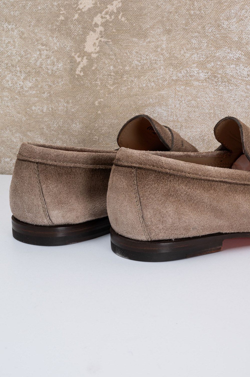 Suede penny loafer-5
