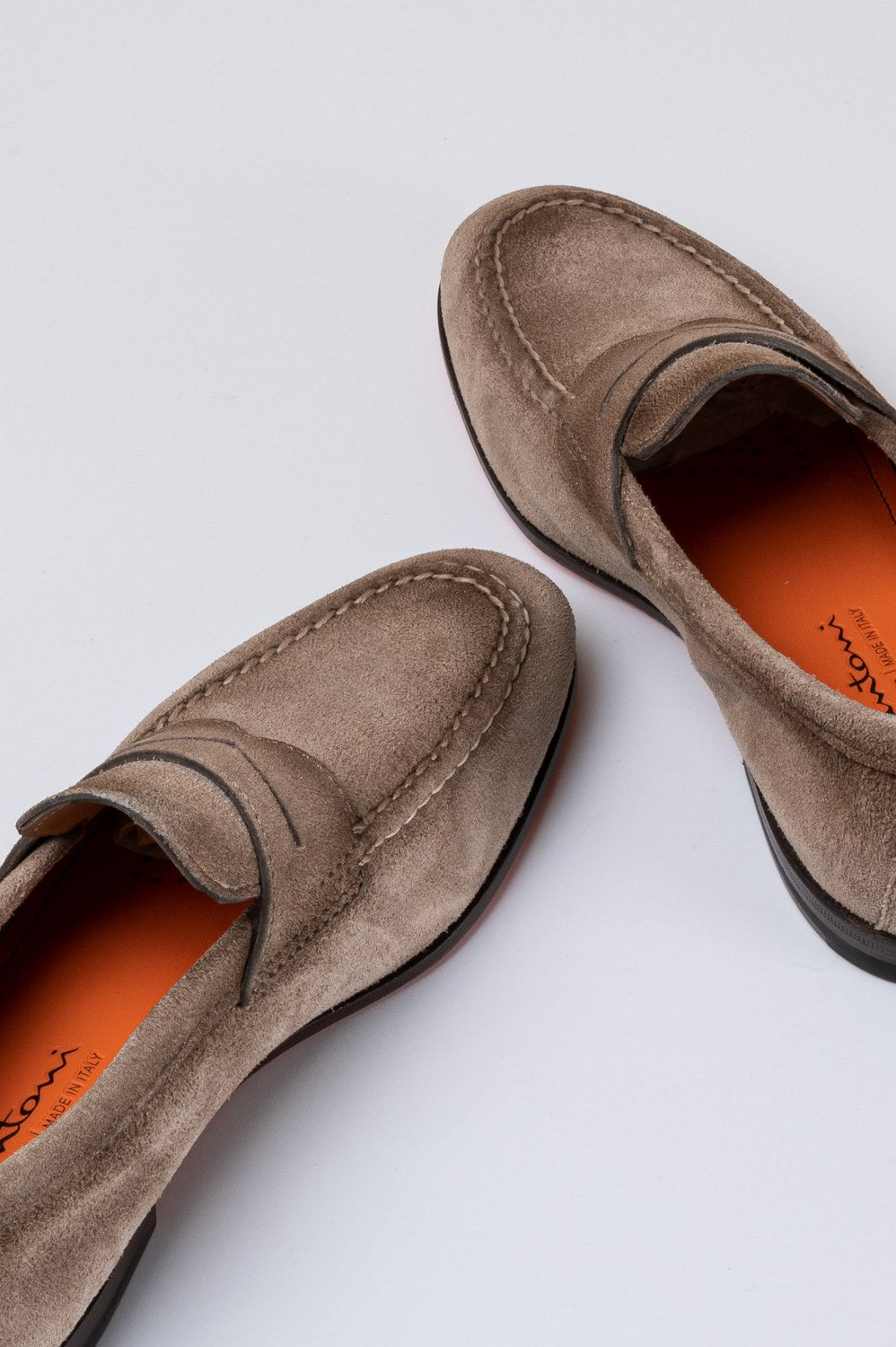 Suede penny loafer-7