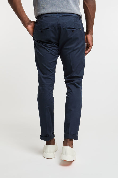 Dondup Gaubert Cotton/Elastane Pants Blue-2