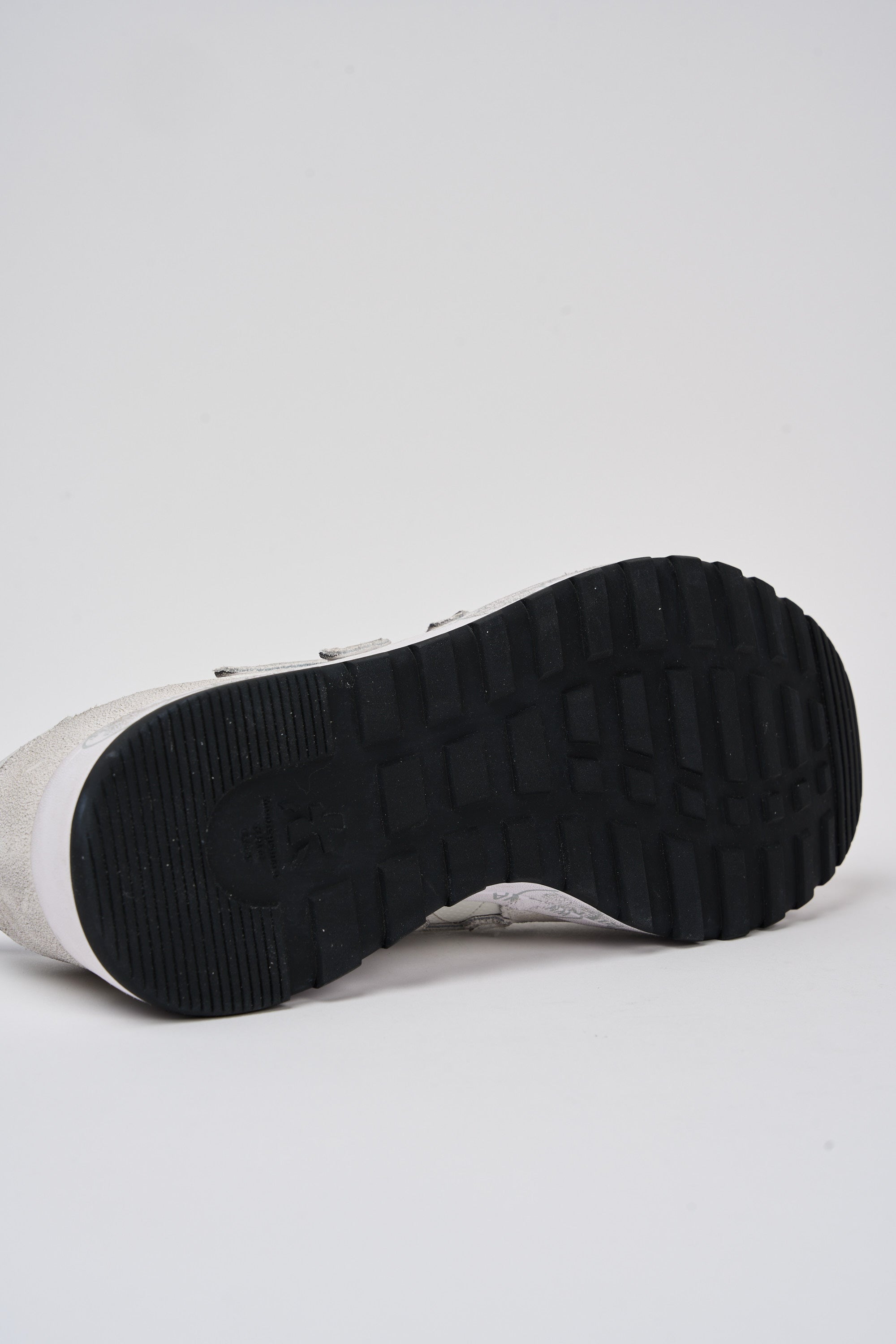 Premiata Sneaker Nous in Leather/Suede/Nylon White/Grey-5