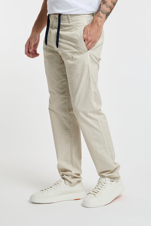 Pantalone chino in popeline di cotone-2