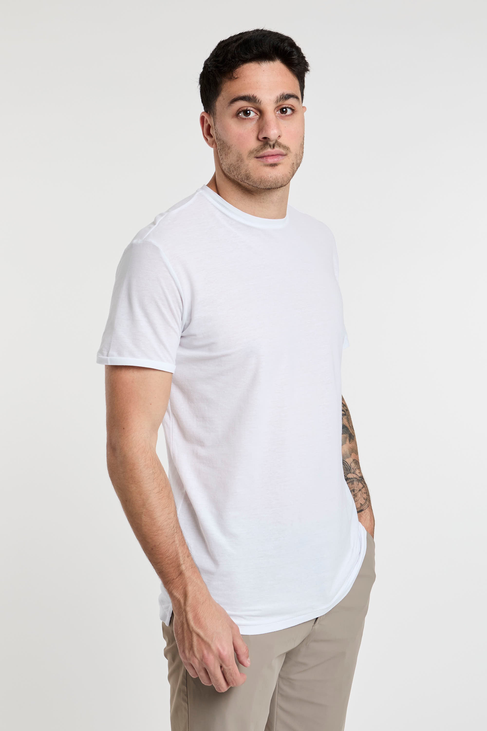 RRD T-shirt Crepe Shirty Cotton White-3