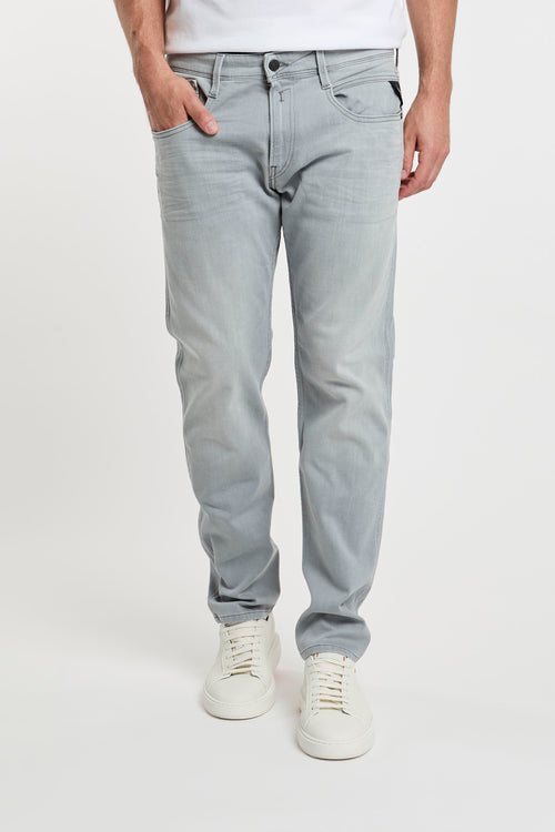 Replay Slim Fit Jeans Anbass Cotton/Elastane Light Grey-2