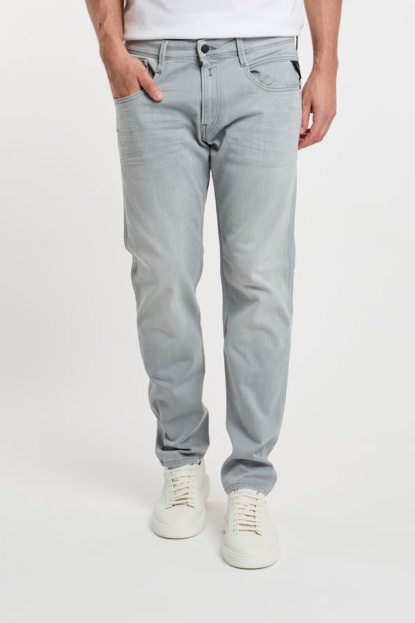 Replay Slim Fit Jeans Anbass Cotton/Elastane Light Grey - 2