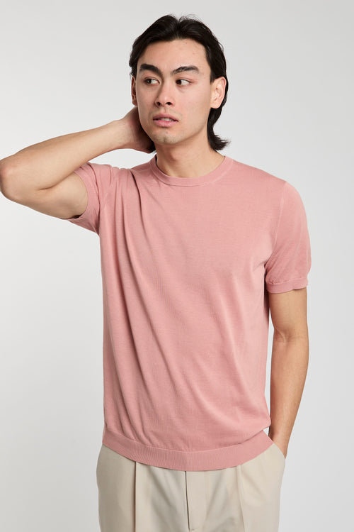 Drumohr T-Shirt Baumwolle Rosa