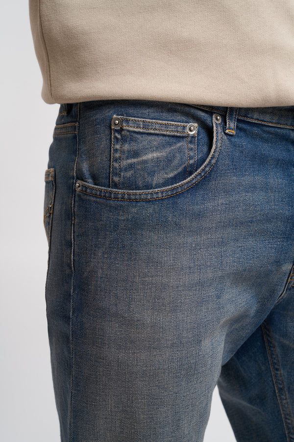 Jeans Dian carrot in denim stretch - 7