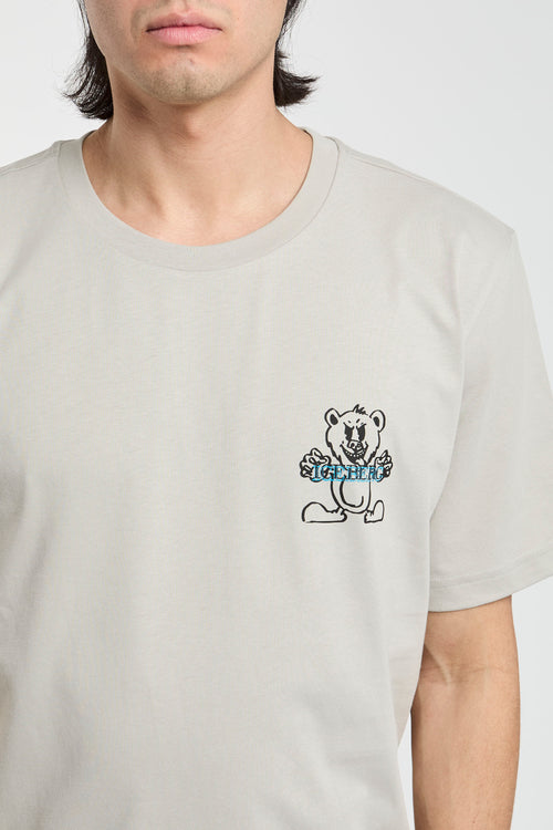 Iceberg T-Shirt Jersey Baumwolle Beige-2