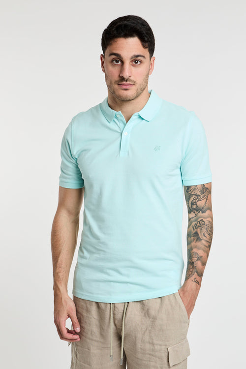 Vilebrequin Cotton Polo with Embroidered Chest Logo Green-2