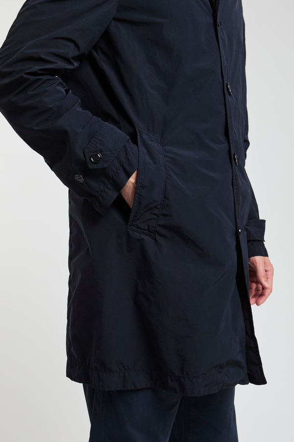 Aspesi Compact Polyester/Nylon Waterproof Jacket in Blue - 7