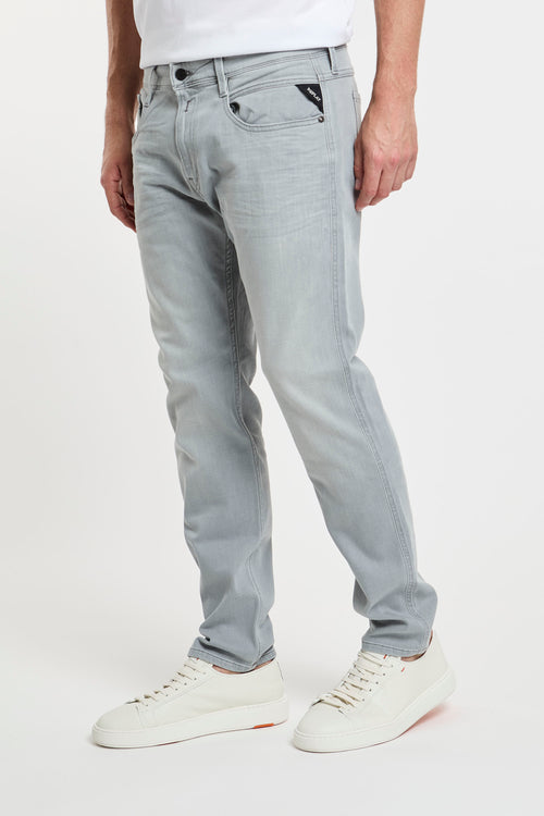 Replay Slim Fit Jeans Anbass Cotton/Elastane Light Grey