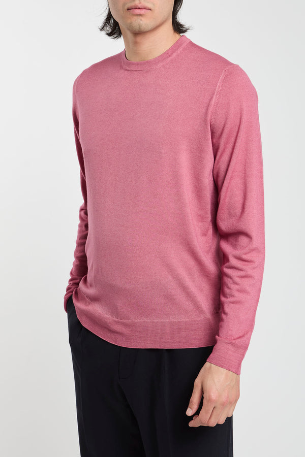 Maglia girocollo in Lana Merino Extrafine - 7