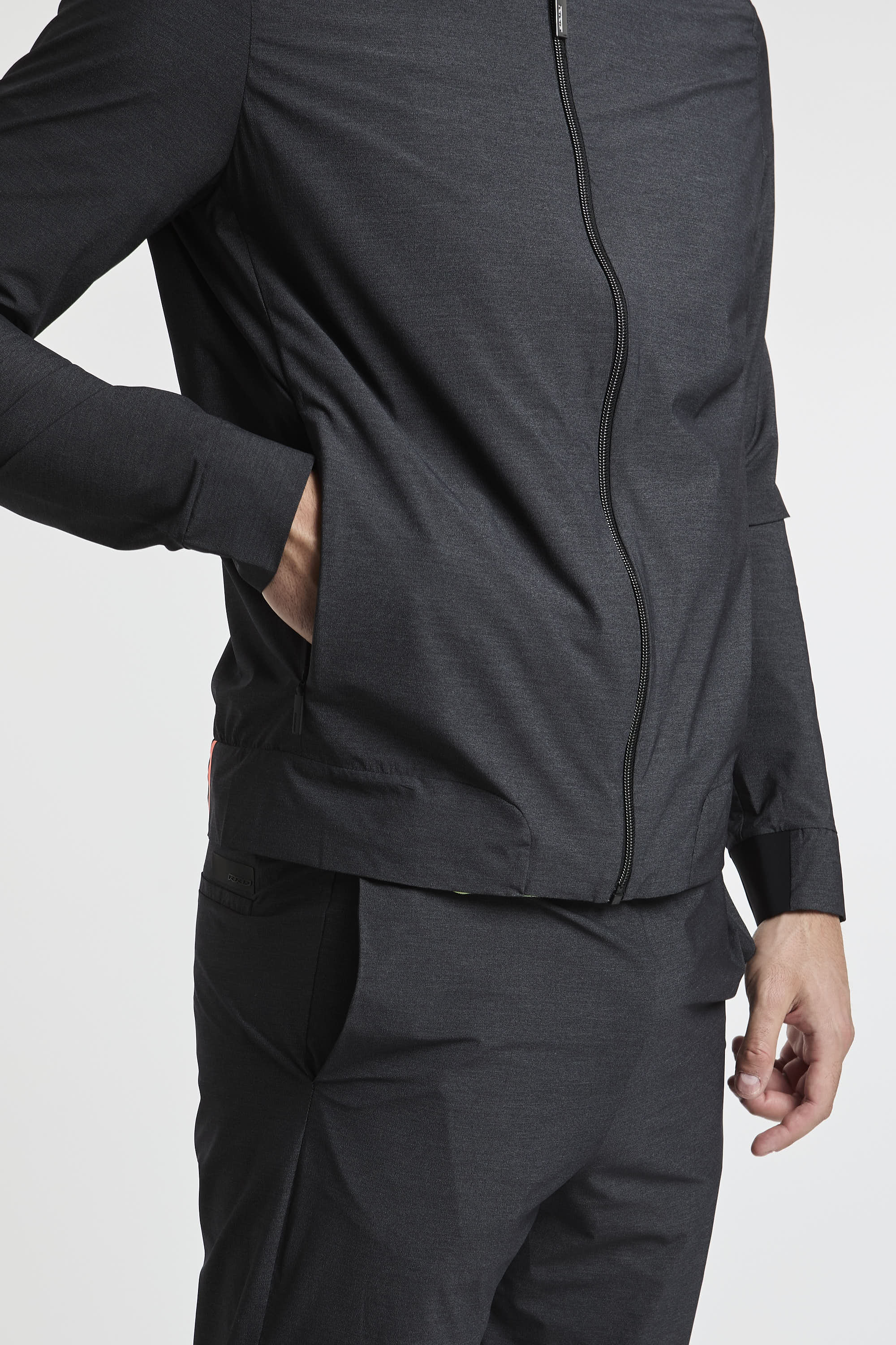 RRD Sweatshirt Extralight Full Zip Fleece aus Polyamid/Elasthan in Grau-7