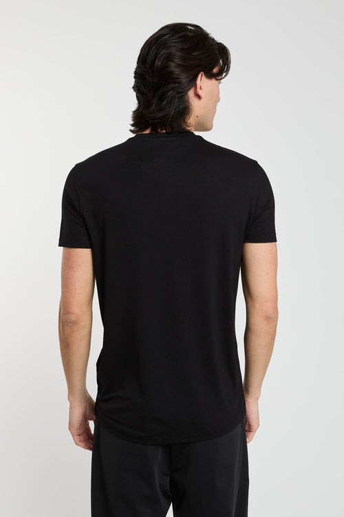 Emporio Armani T-Shirt Viscose/Elastane Black-2