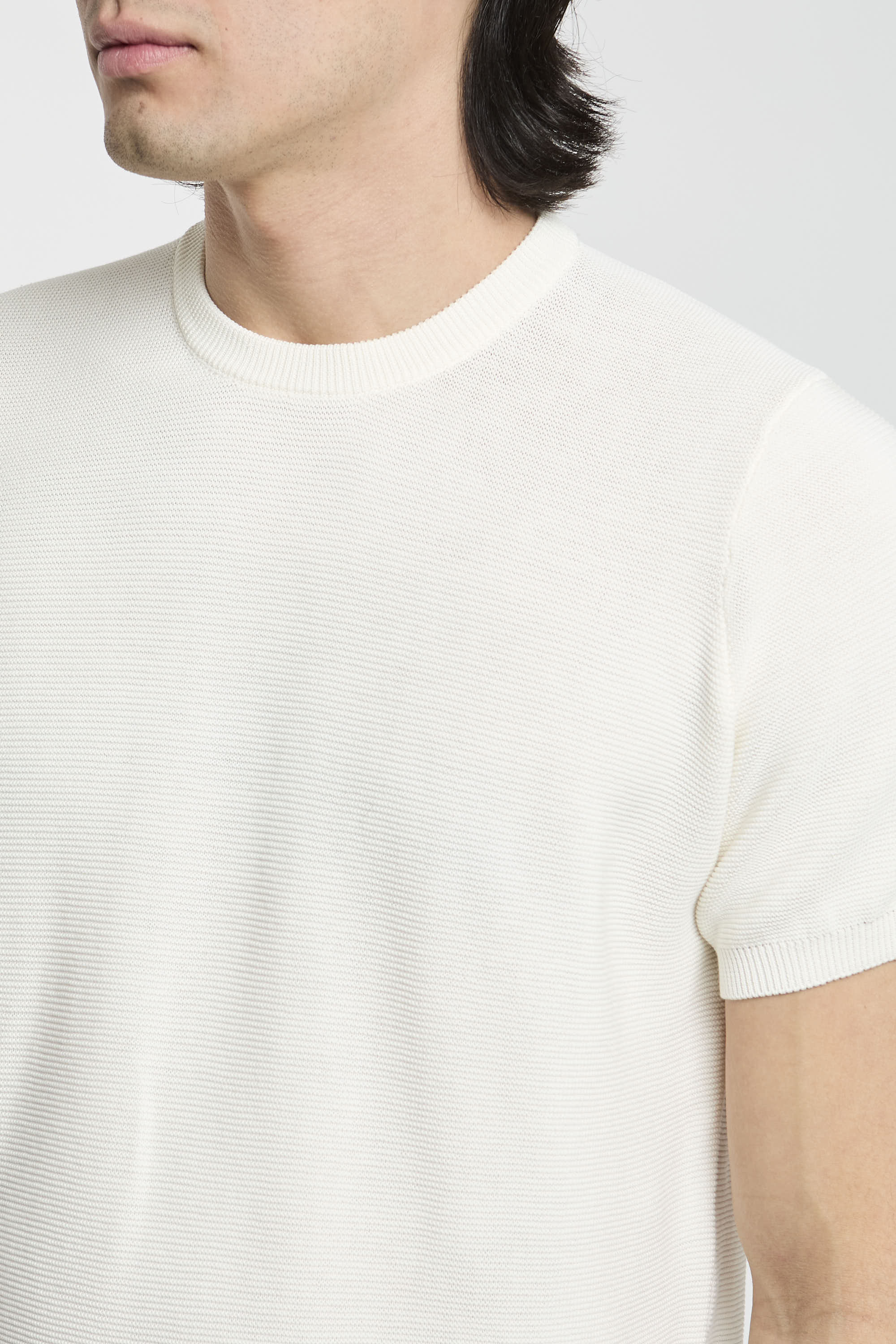 Drumohr Cotton T-shirt White-4