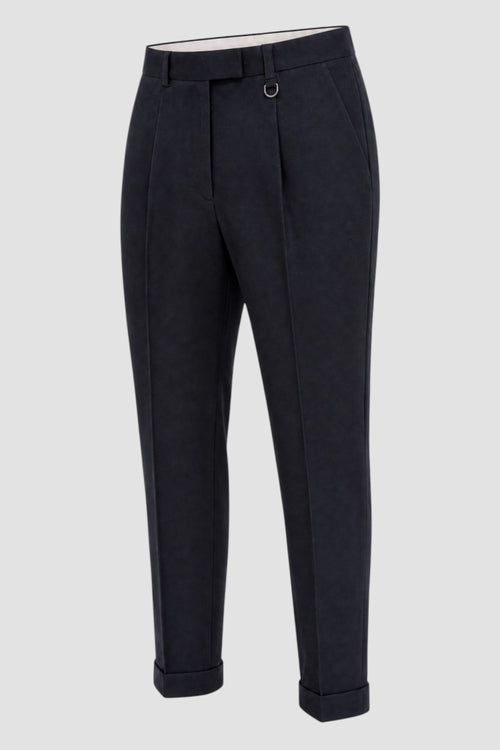 Pantalone Chino in lino stretch-2