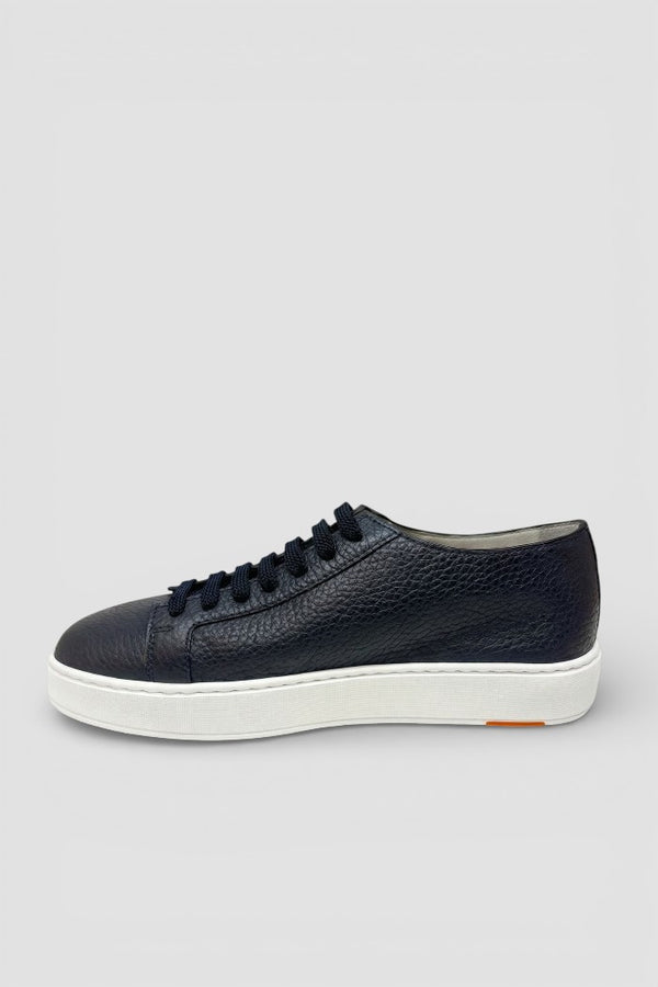 Sneaker in pelle bottalata - 3