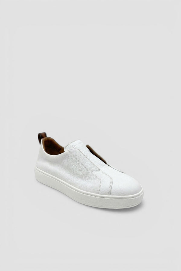 Sneaker slip-on in pelle - 2