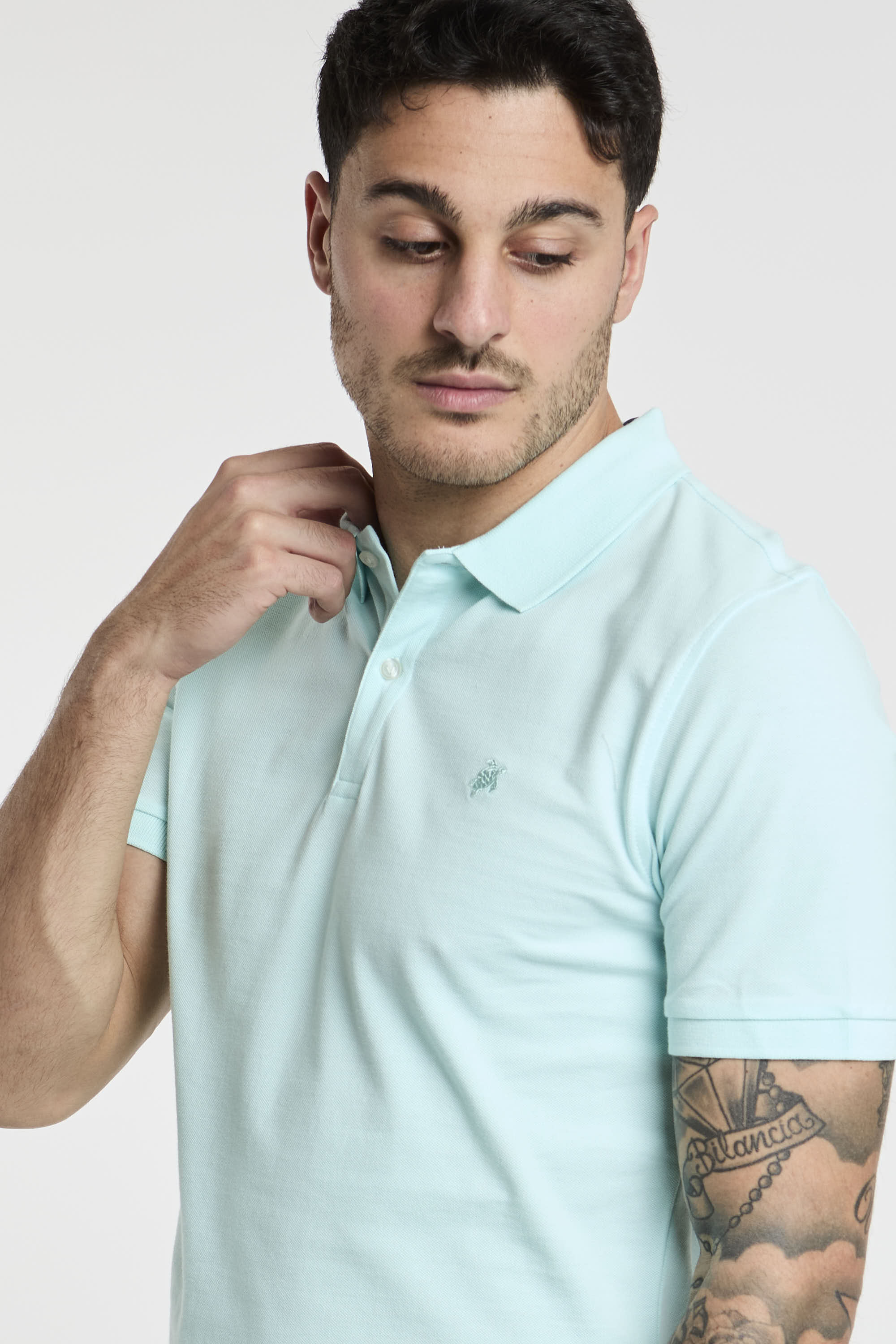 Vilebrequin Cotton Polo with Embroidered Chest Logo Green-1