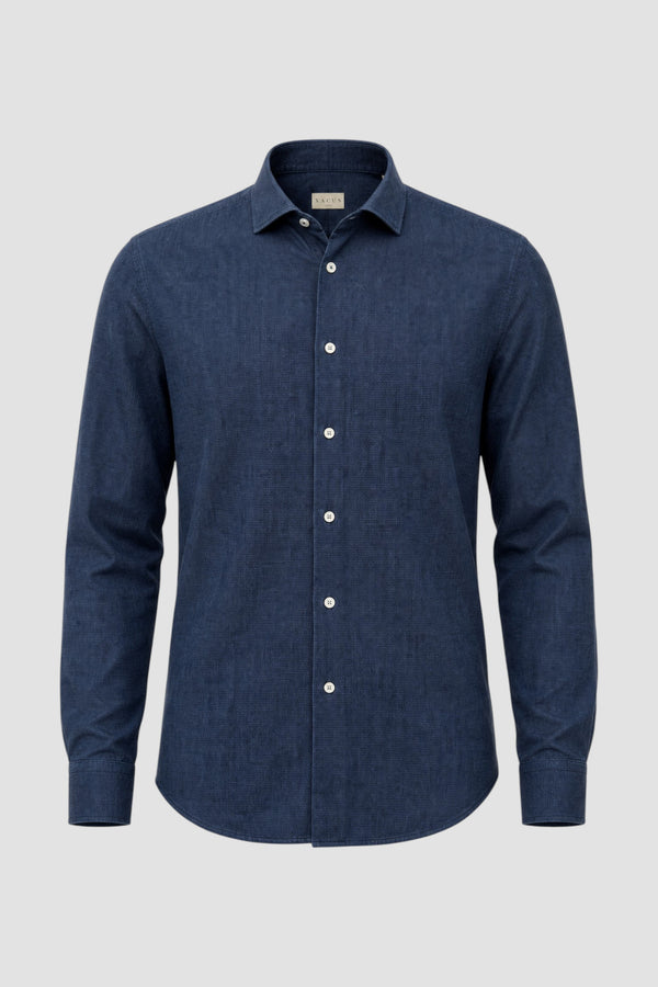 Camicia in lino e cotone - 1