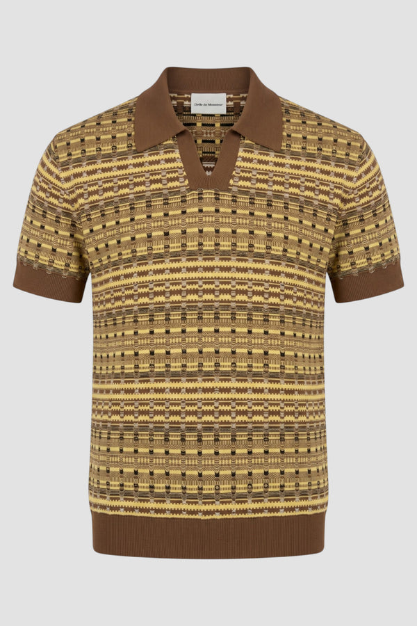 Coogie Knit Polo Shirt - 1