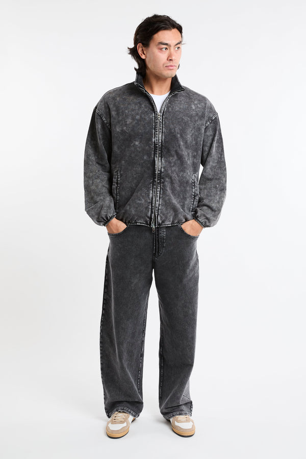 Felpa aperta con zip - 1