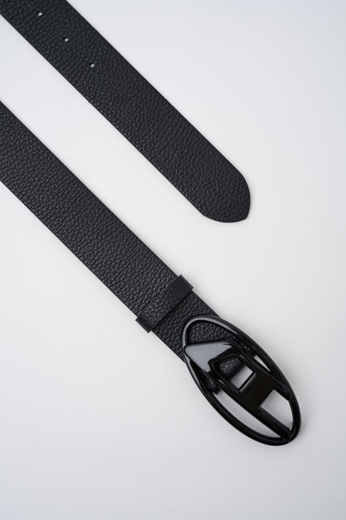 Cintura 4 cm in pelle con fibbia Oval D opaca-2