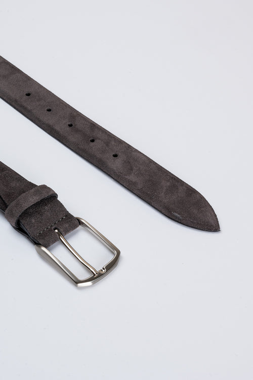 Suede belt