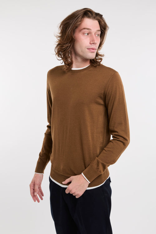 Paolo Pecora Knitwear Brown Sweater-2