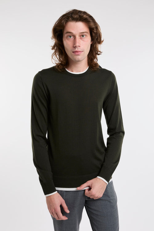 Paolo Pecora Green Sweaters-2