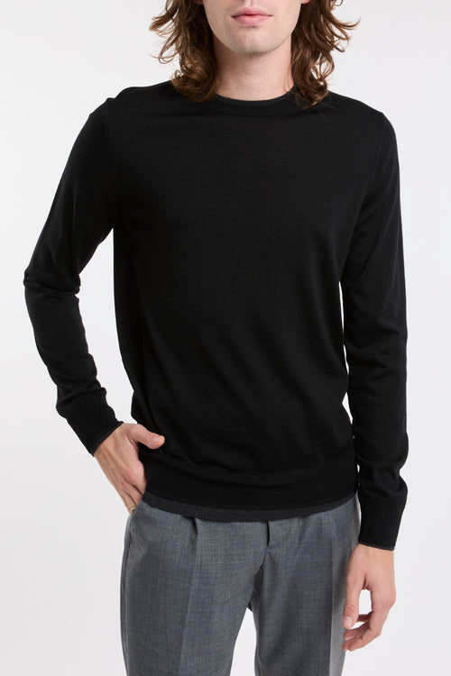 Paolo Pecora Black Sweater-2