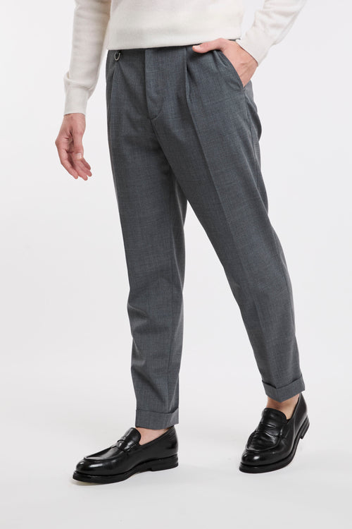 Paolo Pecora Grey Trousers-2