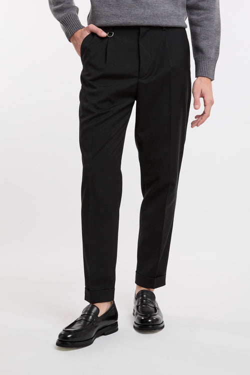 Paolo Pecora Black Trousers