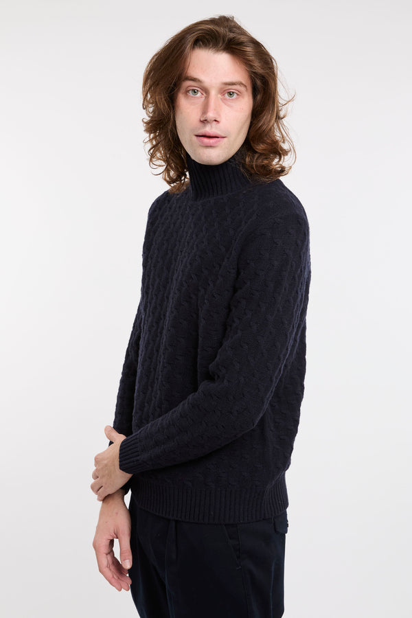 Pullover aus Merinowolle mit Zopfmuster - 3