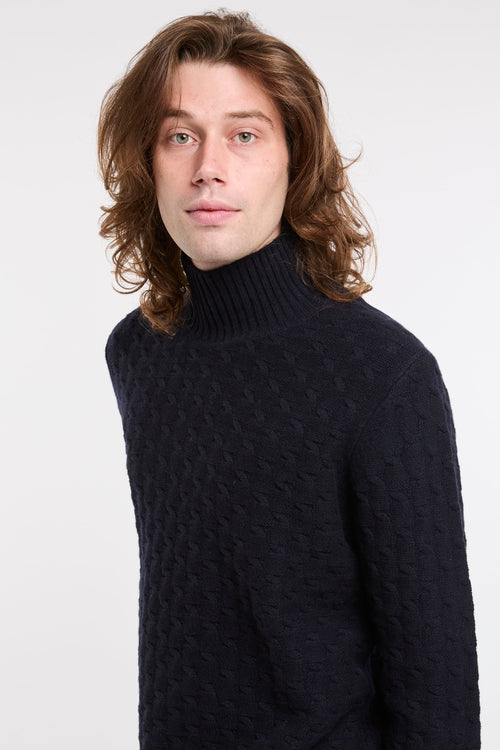 Merino Wool Cable Knit Sweater