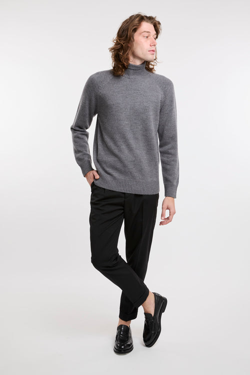 Gray Knitwear Paolo Pecora