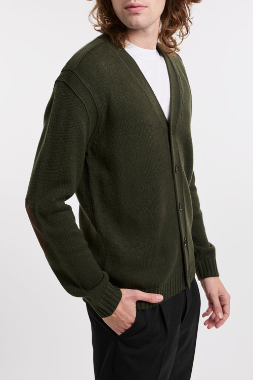 Paolo Pecora Green Cardigan-2