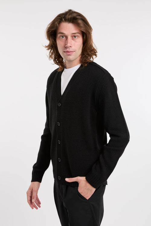 Paolo Pecora Black Cardigan