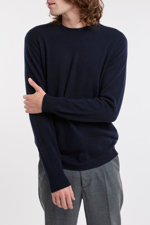 Paolo Pecora Cotton Blue Sweaters - 1