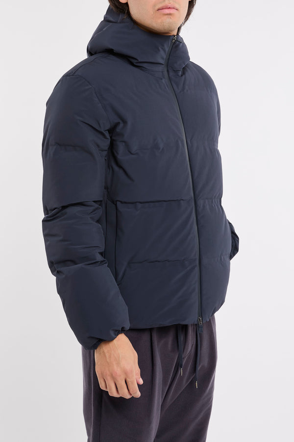 Herno Gesteppte Daunenjacke Polyamid Blau - 3